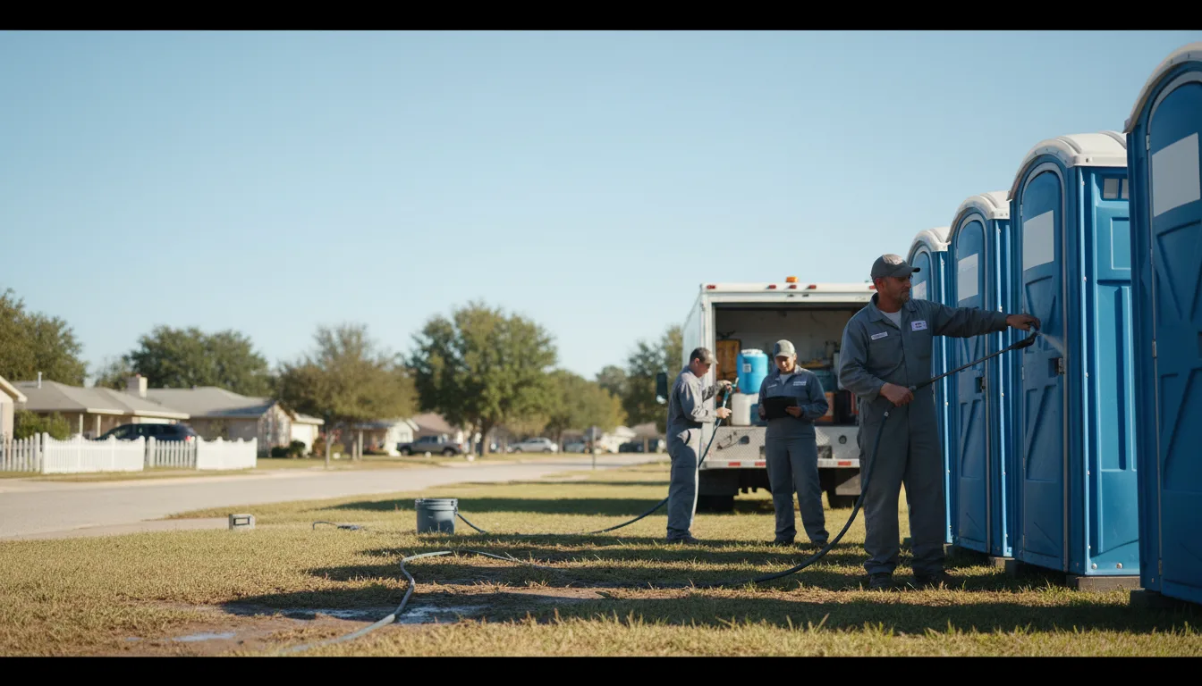 Long-Term Portable Toilet Rental in Trenton, AL near me